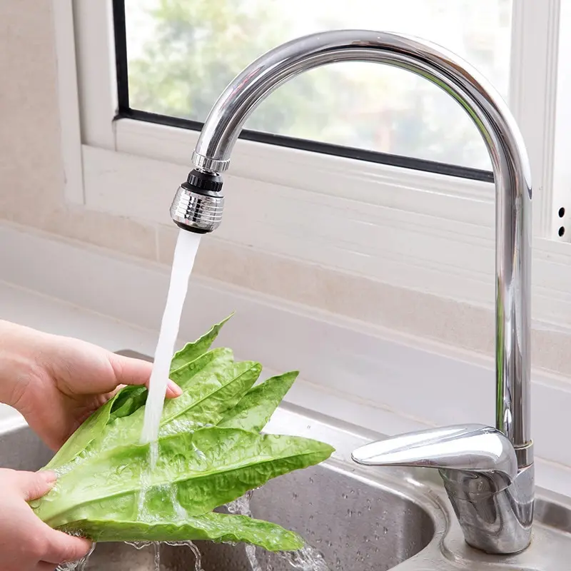 360° Rotating Faucet Splash Filter Head Water Saving Bubbler Nozzle for Kitchen Sink - Image 4